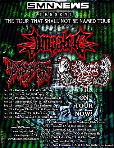 Fall 2005 tour flyer